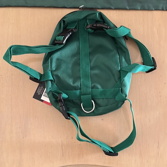 NWT Stranger Things Hawkins High Backpack with Poop Bag Dispenser Pocket Harness - Picture 2 of 6